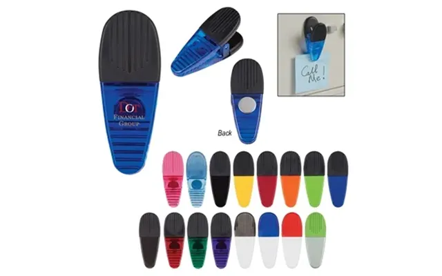 250 Promotional Alligator Clip - Magnetic & Rubber Grip