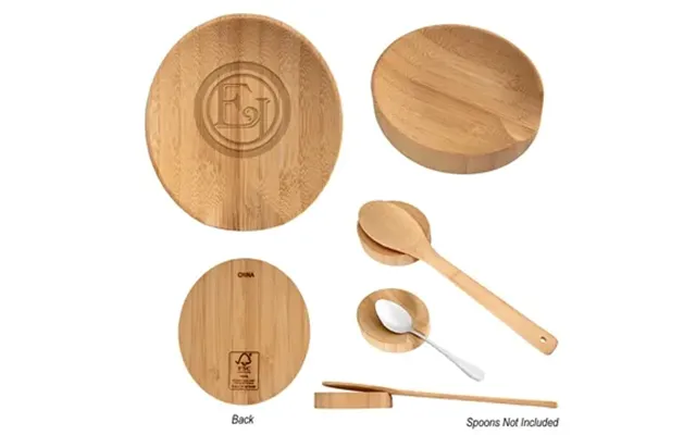 250 Promotional Bamboo Spoon Rest - Biodegradable & Fsc Certified