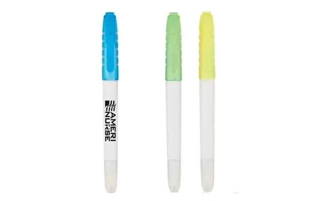 250 Promotional Erasable Highlighter - Non-toxic & Dual-ended