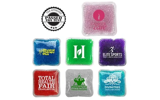 250 Promotional Gel Bead Hot Cold Pack - Reusable & Non-toxic