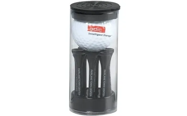 250 Promotional Golf Ball And Tees In Tube - Biodegradable
