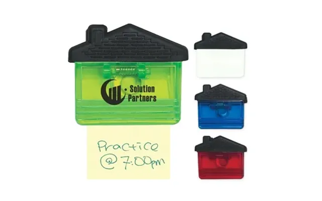 250 Promotional House Shape Clip - Magnetic