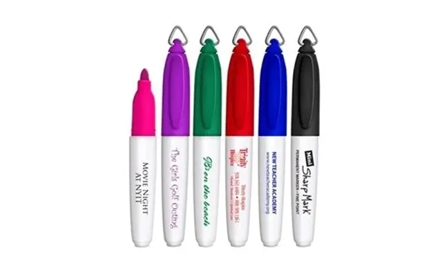 250 Promotional Mini Sharp Mark Permanent Markers - Golf Ball