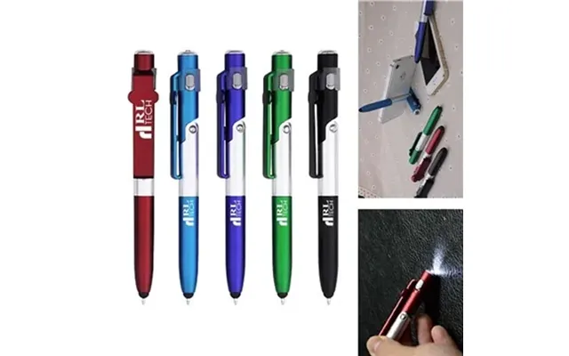 250 Promotional Multi Function Pen - Led Light & Phone Stand