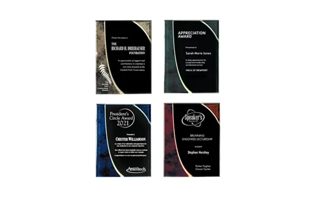 3 Promotional Small Halley Plaque - Acrylic