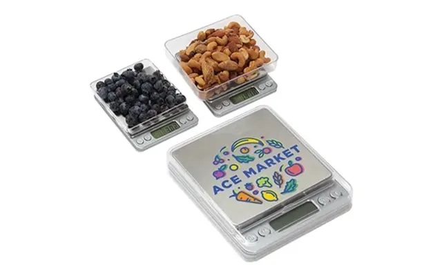 30 Custom Easy Measure Digital Kitchen Scale With Food Tray - 