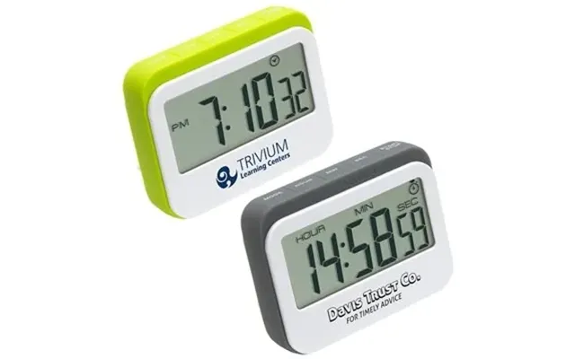 30 Custom Soft Touch Widescreen Kitchen Timer Clock - Magnetic & 