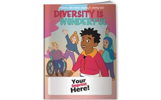 300 Custom Coloring Book - Diversity Is Wonderful