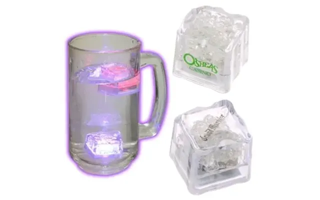 300 Custom Light Up Ice Cube - Reusable & Cold Activated