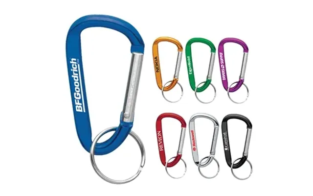 300 Custom Small Carabiner Key Ring - Aluminum