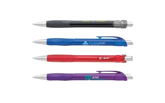 300 Custom Souvenir Verse Pen - Textured Grip & Chrome Plated