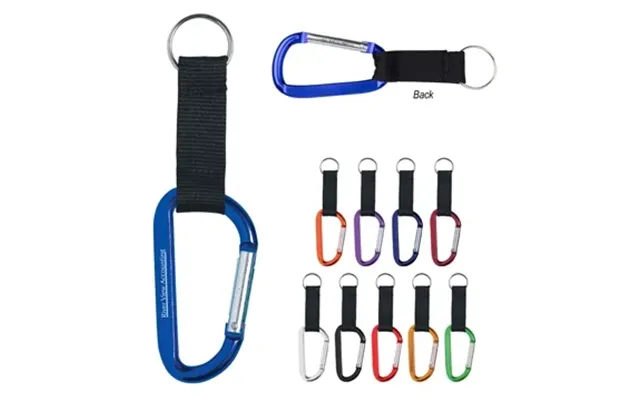 300 Customized 8mm Carabiner - Split Ring