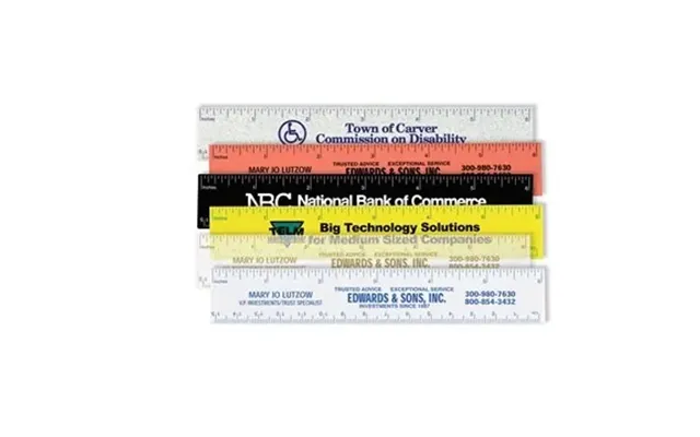 300 Customized Ideal 6 Pocket Ruler