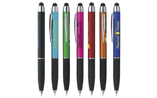 300 Customized Metallic Cool Grip Stylus Pen - Dual Function