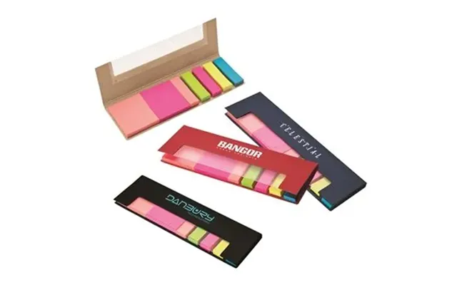 300 Promotional Canmore Note, Flag & Ruler Set - Multi-color