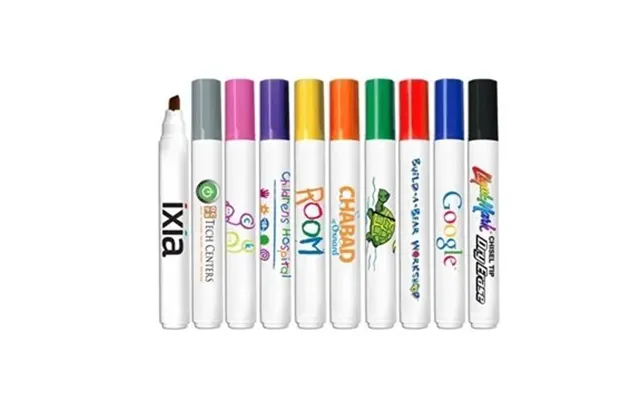 300 Promotional Chisel Tip Dry Erase Marker With Full Color Decal