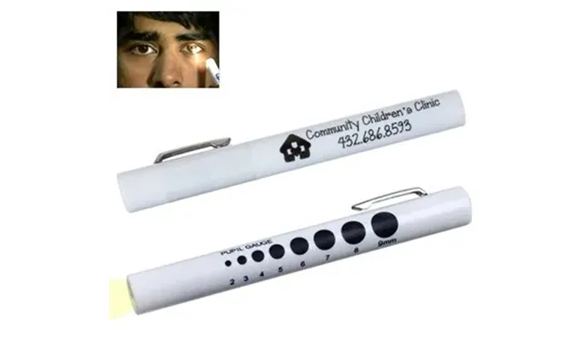 300 Promotional Pupil Gauge Penlight - Led & Medical Grade