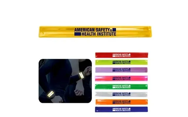 300 Promotional Reflective Bracelet - Snap Action