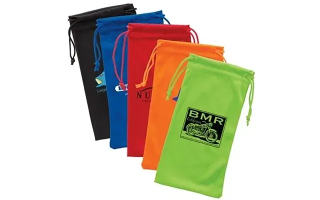 300 Promotional Vanda Microfiber Drawstring Pouch - Scratch 