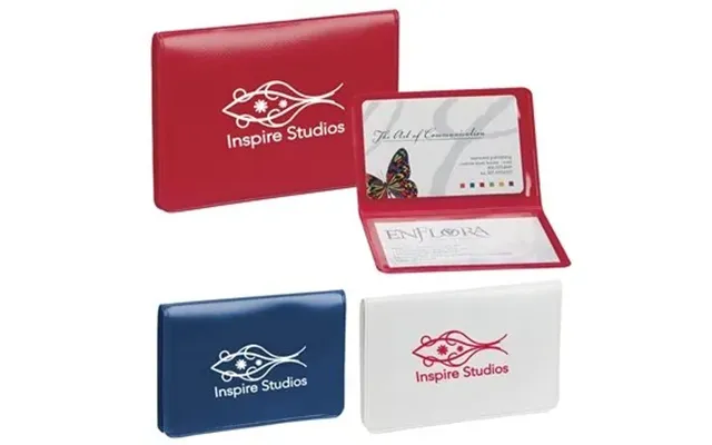 350 Customized Business Card License Holder - Vinyl