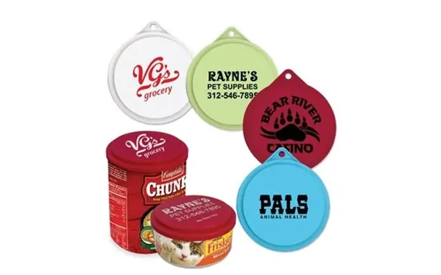350 Customized Fresh'n Sealed Can Food Lid - Dual Size