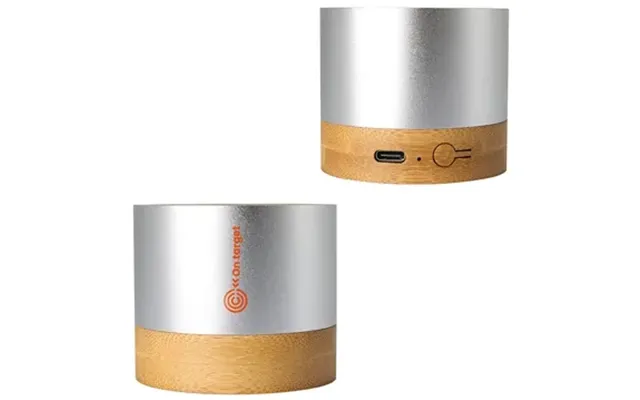 40 Customized Ecosound Bamboo Recycled Aluminum Wireless Speaker