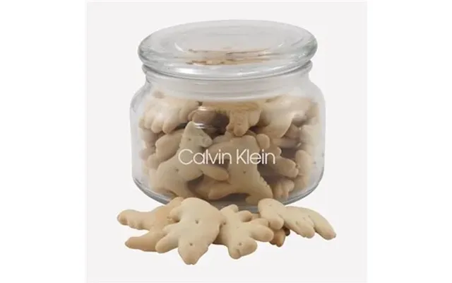 48 Custom Jar With Animal Crackers - Glass