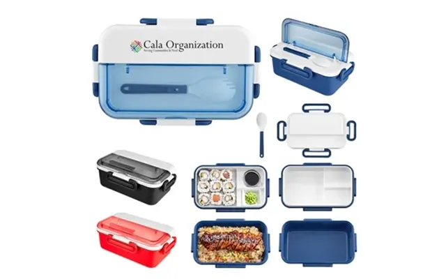48 Customized Broadview Bento Box With Spork
