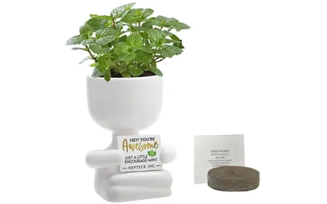 48 Customized People Planter Kit - Ceramic & Growing Kit