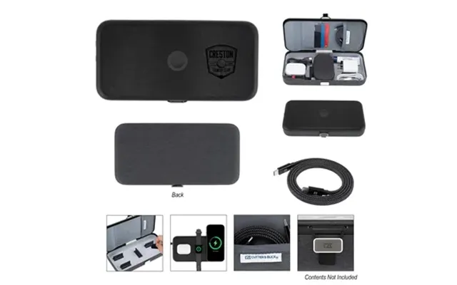 5 Promotional Cutter & Buck 3-in-1 Charging Tech Case - Charges 