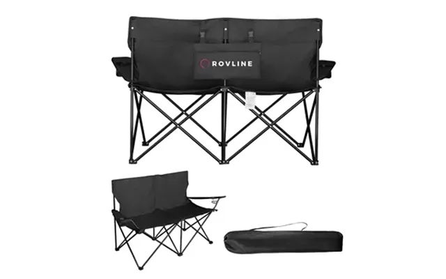 5 Promotional Double Take Rpet Folding Chair For Two With Carrying 