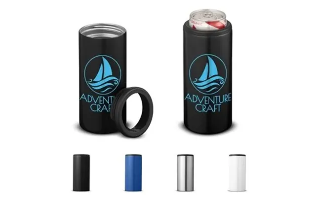 50 Custom 12oz Slim Can Cooler - Double Wall & Silicone Seal