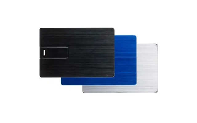 50 Custom Aluminum Laguna Usb Flash Drive - Card Size