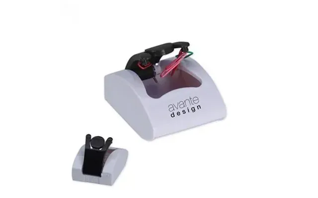 50 Custom Black White Paperclip Cloder And Dispensor - Magnetic