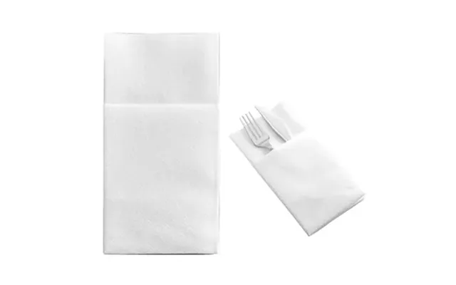 50 Custom Full Color Pocket Dinner Napkin - 2-ply Linen