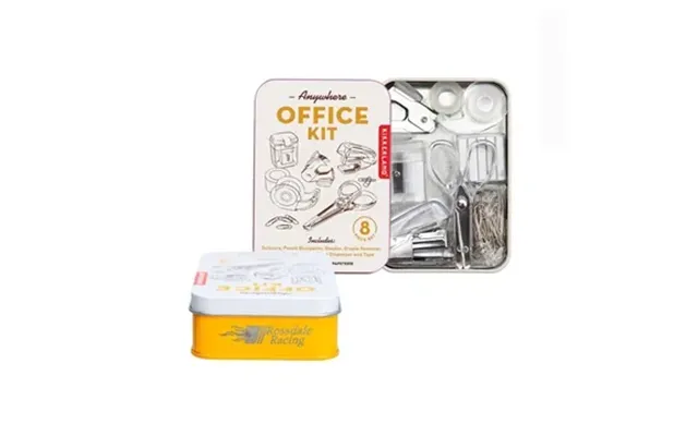 50 Custom Kikkerland Office Kit - 8 Piece & Portable