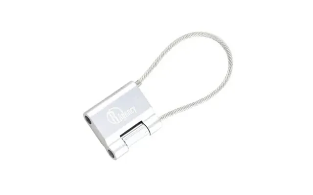 50 Custom Moma Aluminum Stainless Steel Cable Keychain In Silver - 