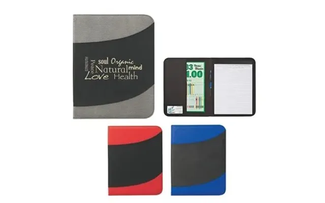 50 Custom Non-woven Bubble Padfolio - Water Resistant