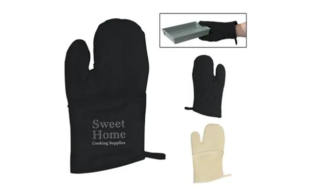 50 Custom Quilted Cotton Canvas Oven Mitt - Hanging Loop