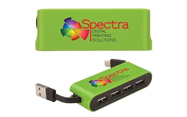 50 Custom Rondo Type-c Usb Hub - 4-port & Travel-friendly