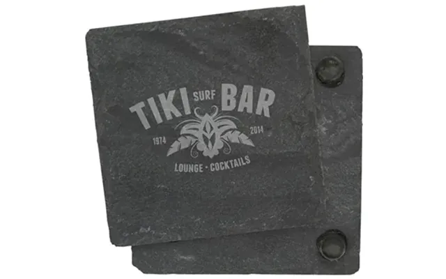 50 Custom Square Slate Coaster Single - Natural Stone