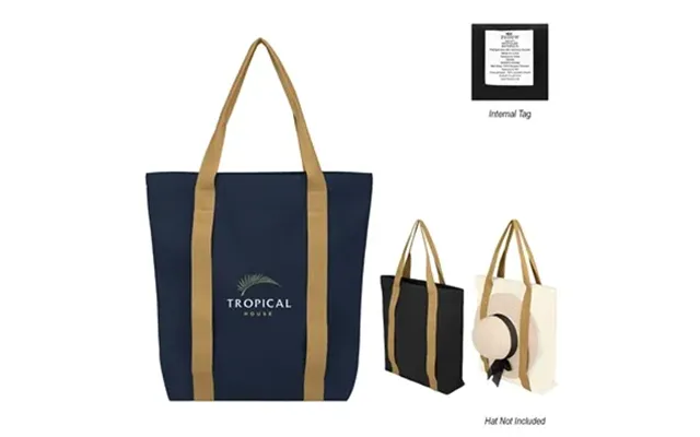50 Custom Sunset Boulevard Rpet Tote Bag - Recycled Materials & 