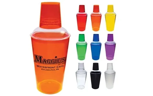 50 Customized 16 Oz Cocktail Shaker - Plastic