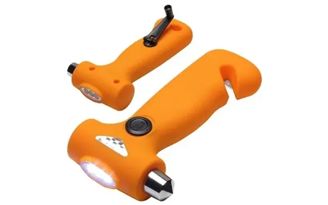 50 Customized Car Escape Tool With Dynamo Light - Emergency Safety