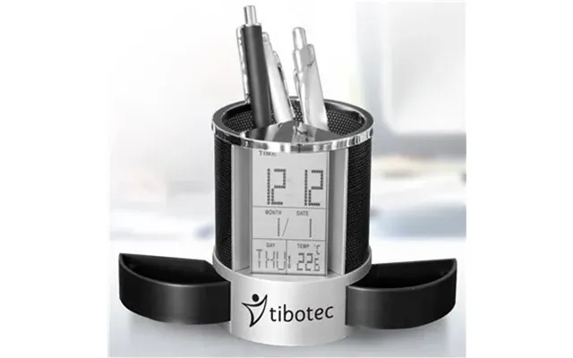 50 Customized Desk Caddy Clock With Digital Calendar - ...