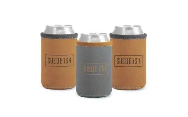 50 Customized Liam Suede-ish Neoprene Can Insulator - Collapsible