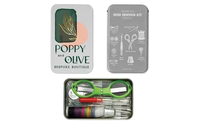 50 Customized On The Go Mini Sewing Kit - 48 Piece & Emergency