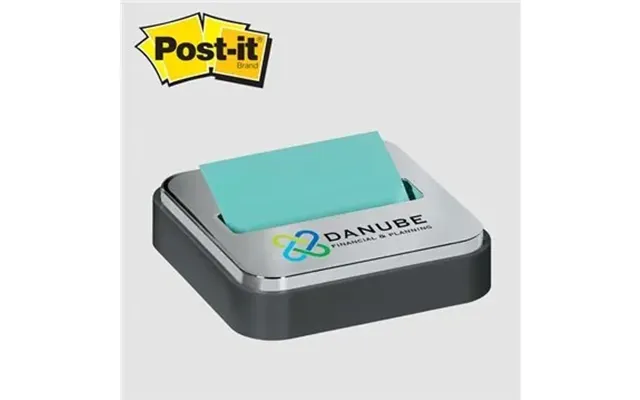 50 Customized Post-it Pop-up Note Dispenser - Weighted Base