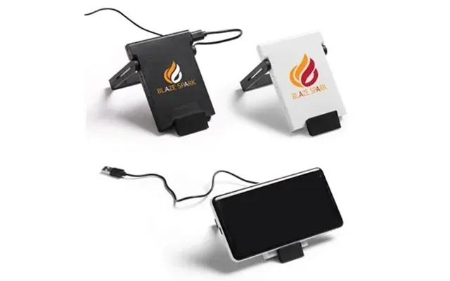50 Customized Promo Wireless Charger With Phone Stand - 5w & Fcc 
