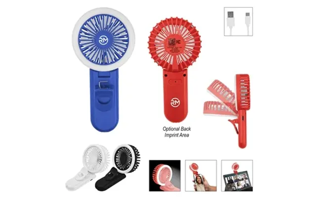 50 Customized Ring Light Fan For Phone & Laptop